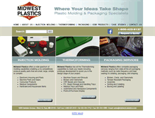Tablet Screenshot of midwest-plastics.com
